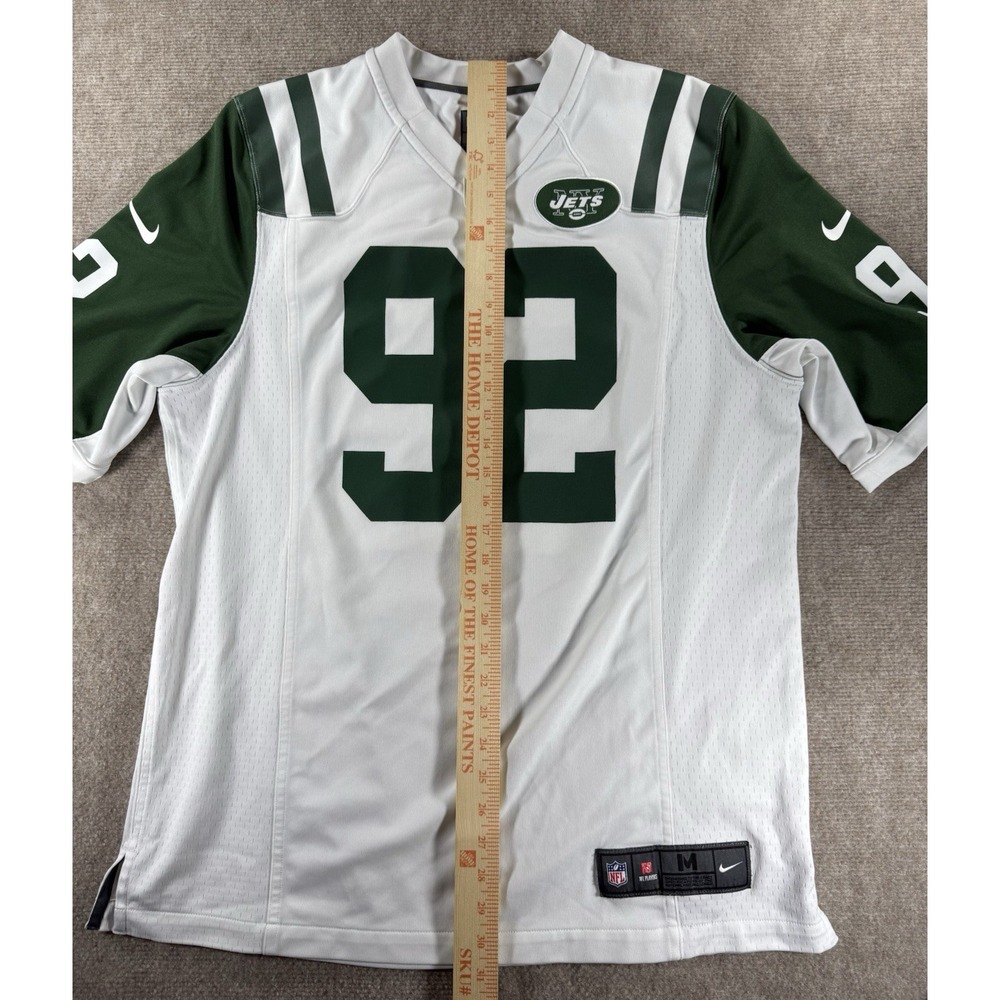 Nike New York Jets Leonard Williams #92 Men's‎ White Football Jersey Medium - Picture 6 of 12